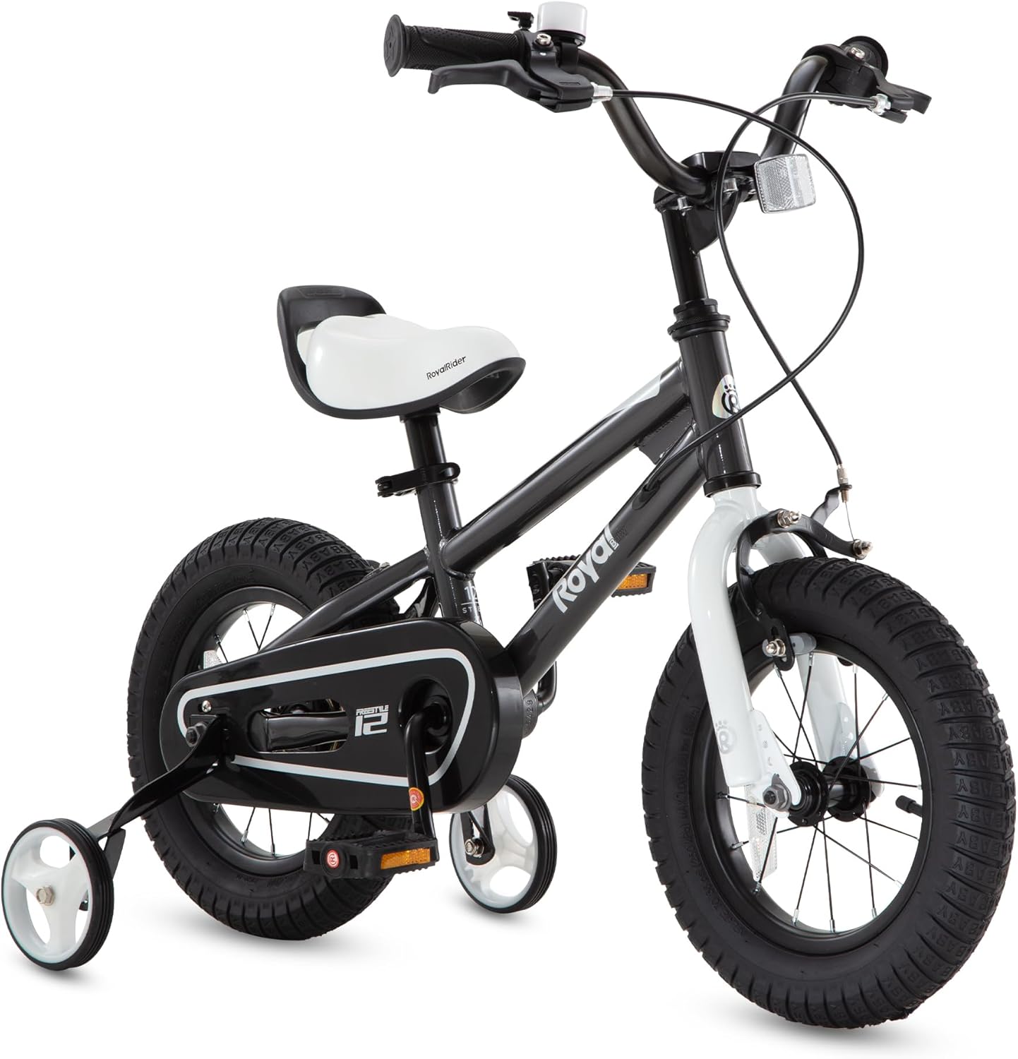 RoyalBaby Kids Bike EZ Balance to Pedal Dual Handbrake Toddlers Boys Girls Bicycle 12-20 Inch for Age 3-10 Years