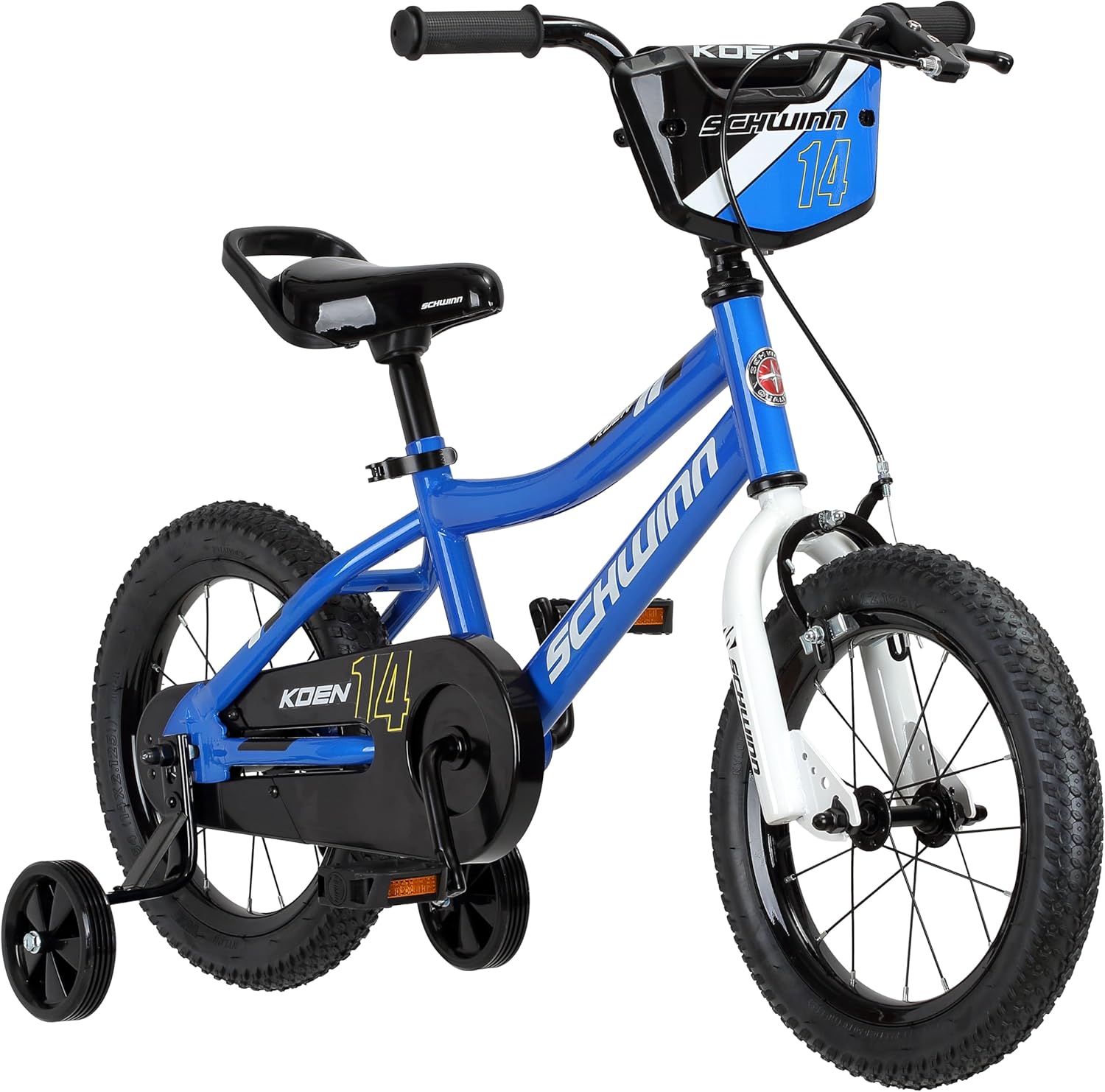 Schwinn Elm and Koen Bike or Balance Bike, 12-18 Inch Bike for Kids Ages 2-13, Black, Blue, Red, Teal, Pink or Purple, SmartStart Ergonomic Design, Adjustable Seat Grows with Child, Training Bicycle