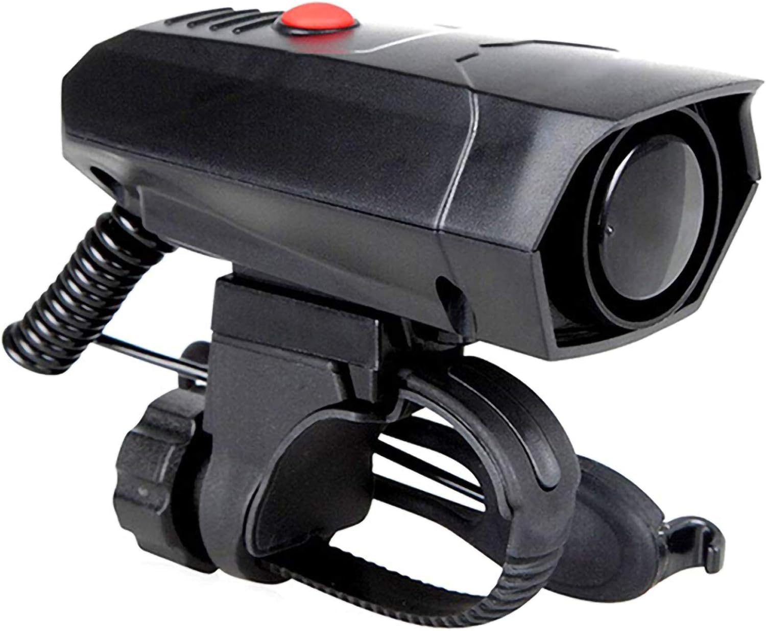 120dB Bike Horn Alarm – 5 Sound Modes, Loud Electric Bicycle Bell for Kids/Adults, Universal Handlebar Mount