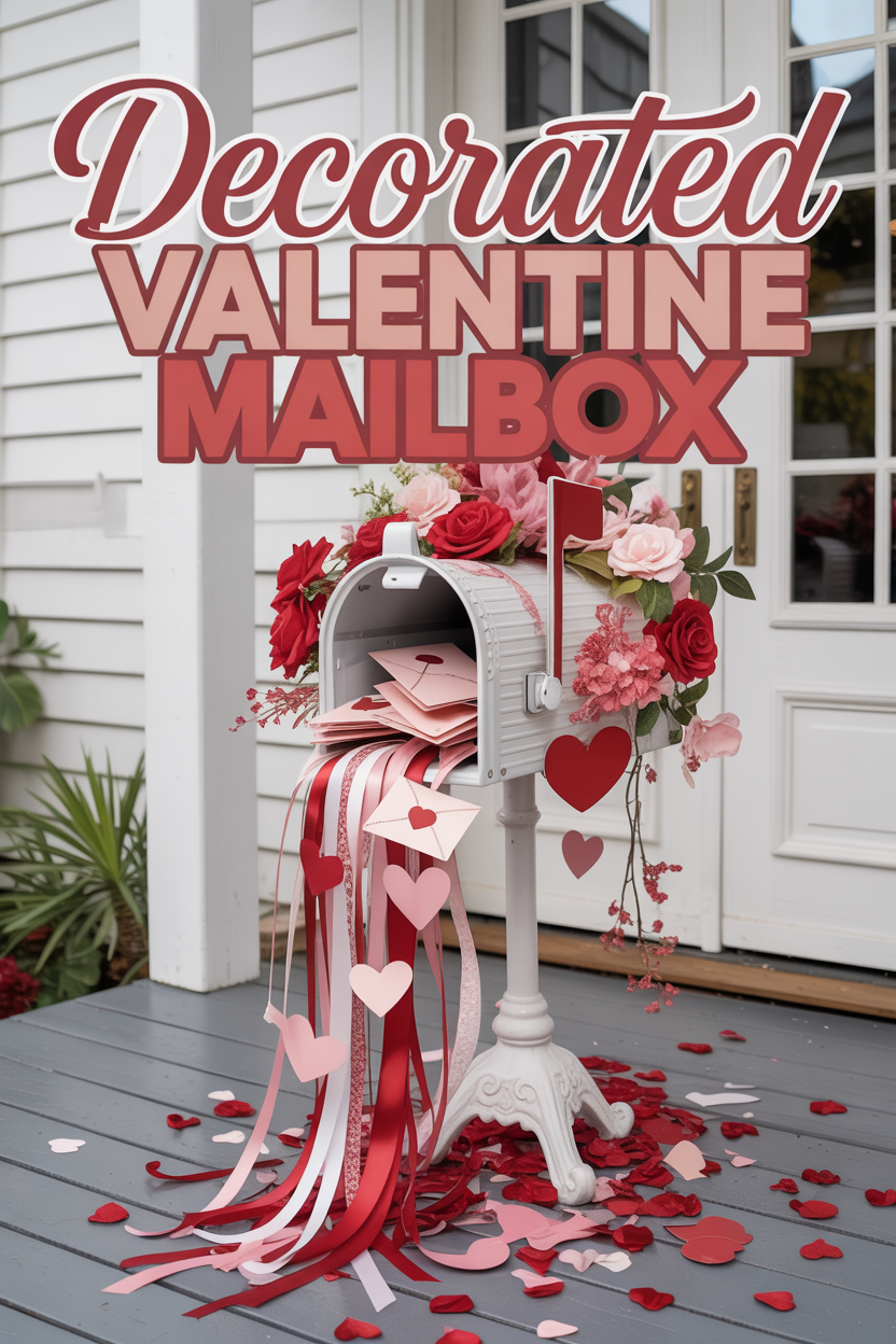 17+ Valentine Front Porch Ideas to Welcome Guests With Love