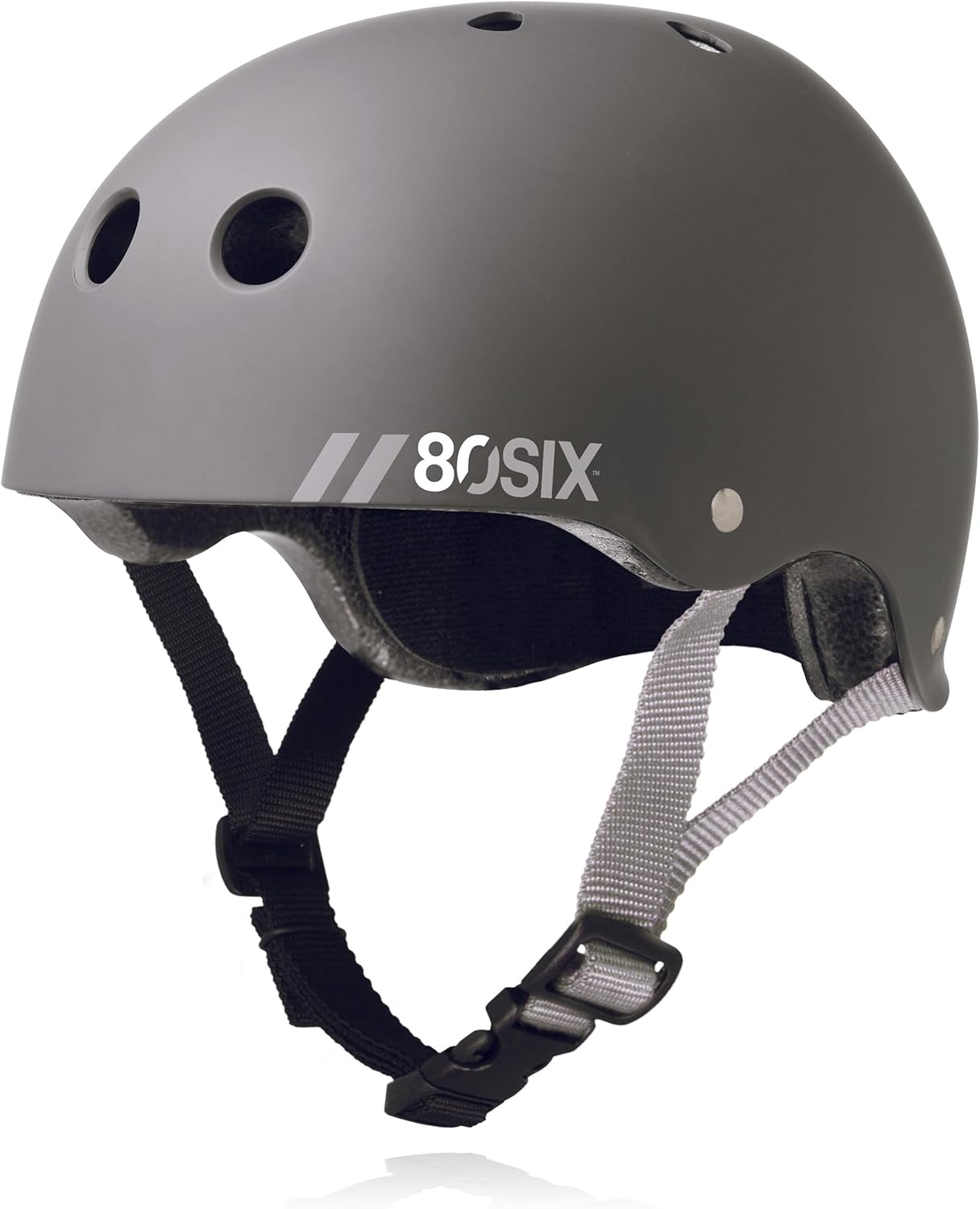 80SIX Triple Certified Multisport Helmet – Ideal for Bike, Scooter, Skateboard, Roller Skate and Inline Skate
