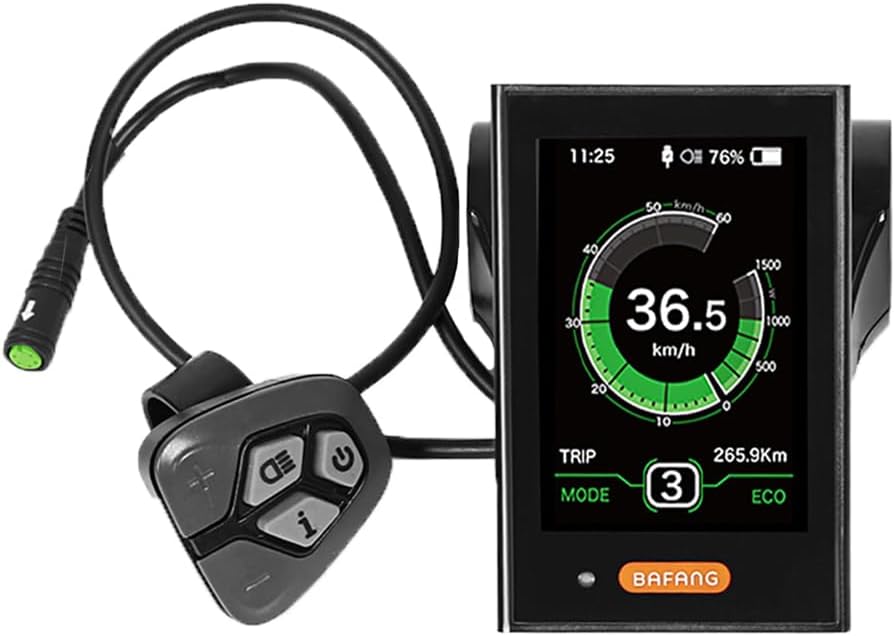 BAFANG LCD C965 TFT 860C 750C C18 600C Touch Screen T1 Color Screen Display Meter Control Panel Compatible with Electric Bicycle BBS01B BBS02 BBSHD Mid Drive