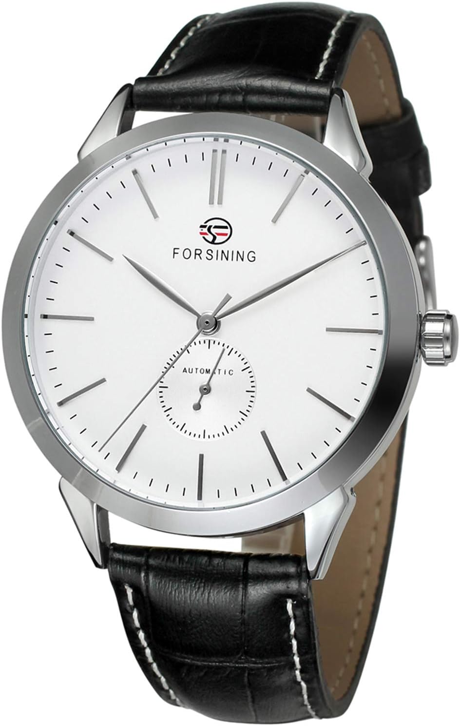 Forsining Men’s Casual Automatic Self-Wind Analogue Dial Fashion Leather Brand Wrist Watch FSG8083M3S3