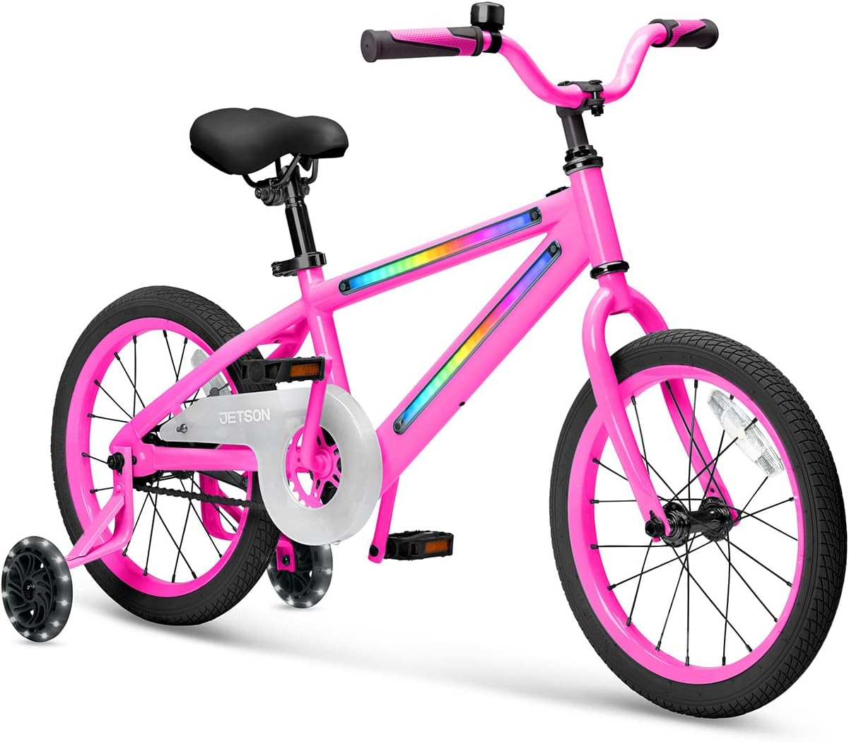 Jetson Light Rider Kids’ Light-up Unisex Bike, LED Light-up Frame, 3 Different Light Modes