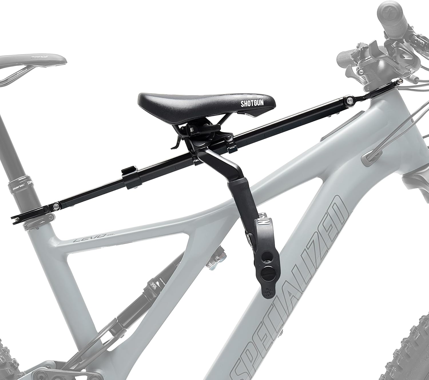 Kids Ride Shotgun – Child Bike Seats – Front Mounted, for Children Aged 2~5 Years, Fits Most Adult Modern Mountain Bikes, Adjustable for Comfort