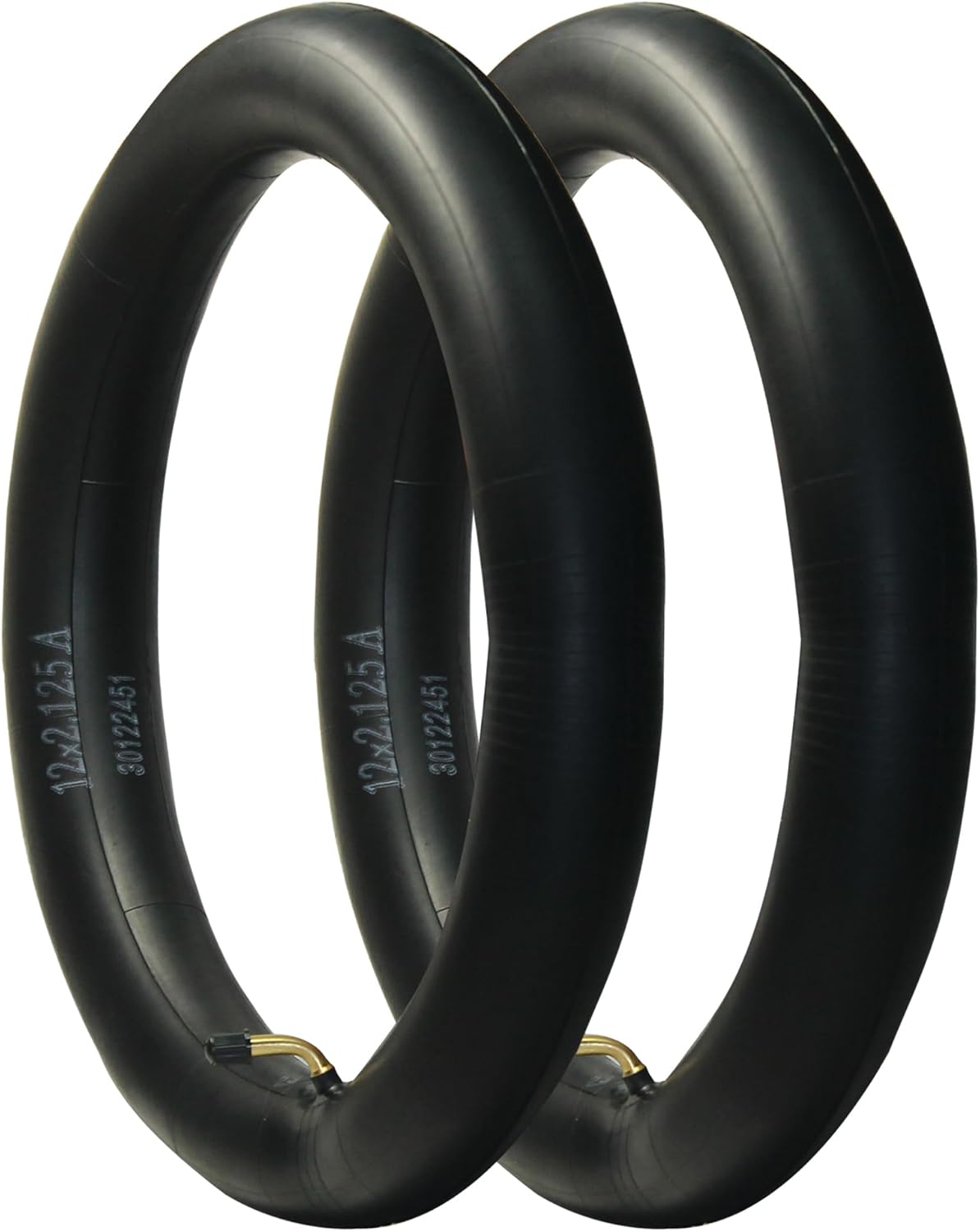 Libereco 2 Pack 12×2.125(12 1/2×2 1/4)/14×2.125 Bike Tube with Bent Valve for Electric Bike Kids Bike Electric Scooter