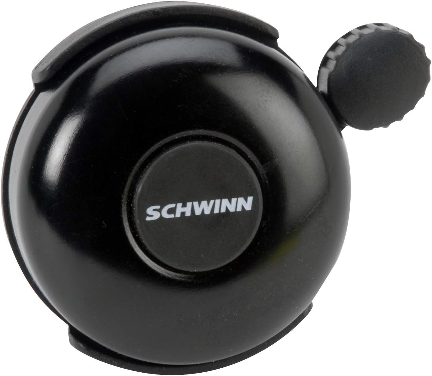 Schwinn Classic Black Bike Bell, Bicycle Accessories, Kids and Adult Bikes, Easy Installation, Loud Ringing Sound