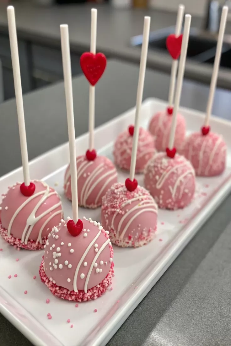Valentines Day Oreo Pops Recipe
