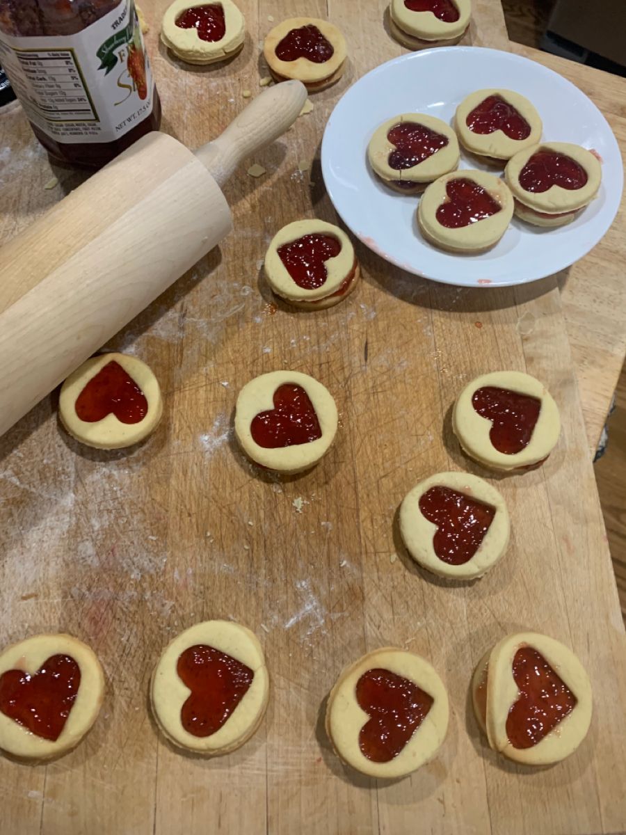 Valentine’s Day cookies