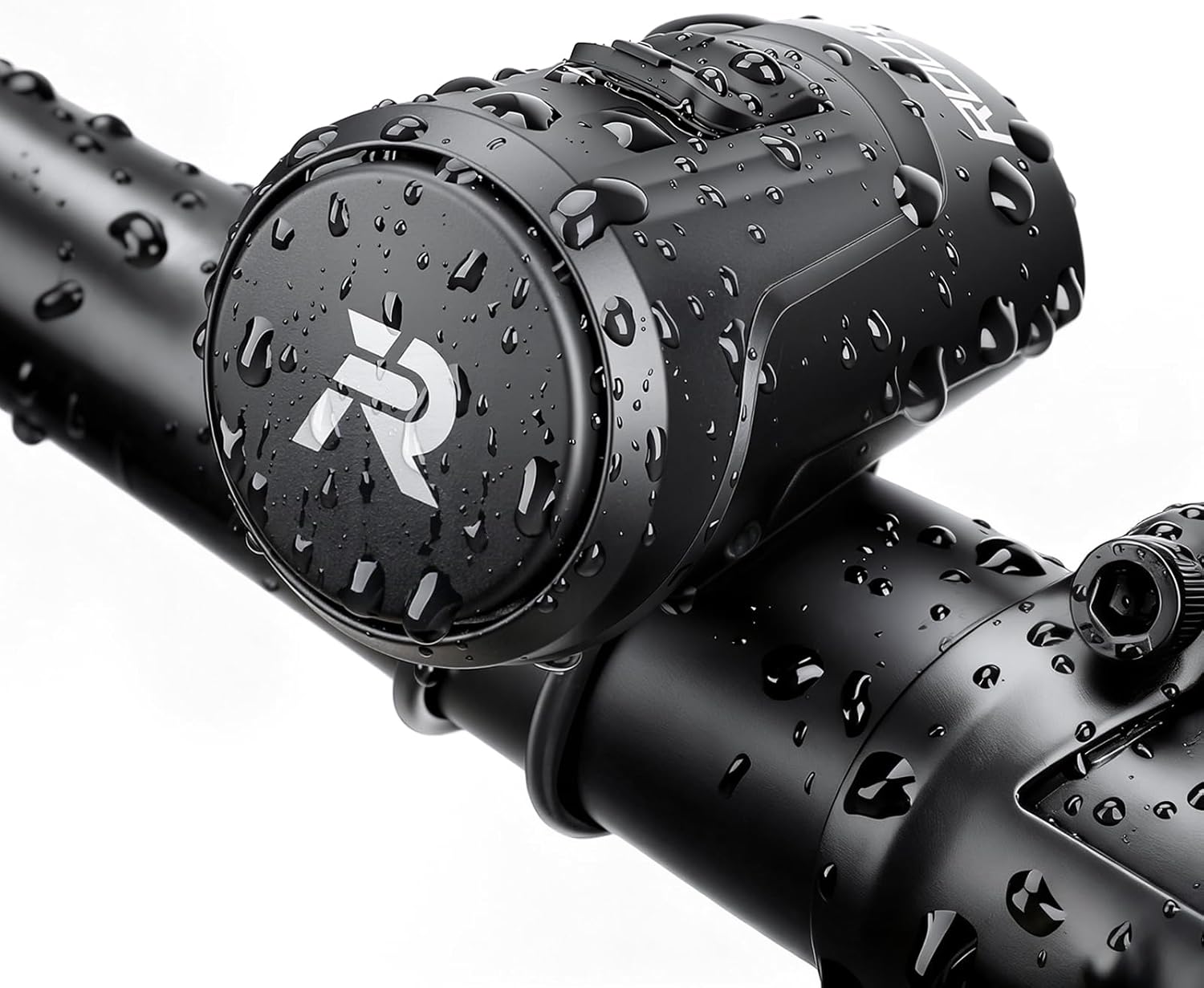 YBLNTEK Electric Bike Horn 125dB, USB Rechargeable Bikes Horn for Adults & Kids, Waterproof Electronic Bicycle Horn with Alarm for Road/Mountain/Scooter/E-Bike, Fits 22.2-31.8mm Handlebars